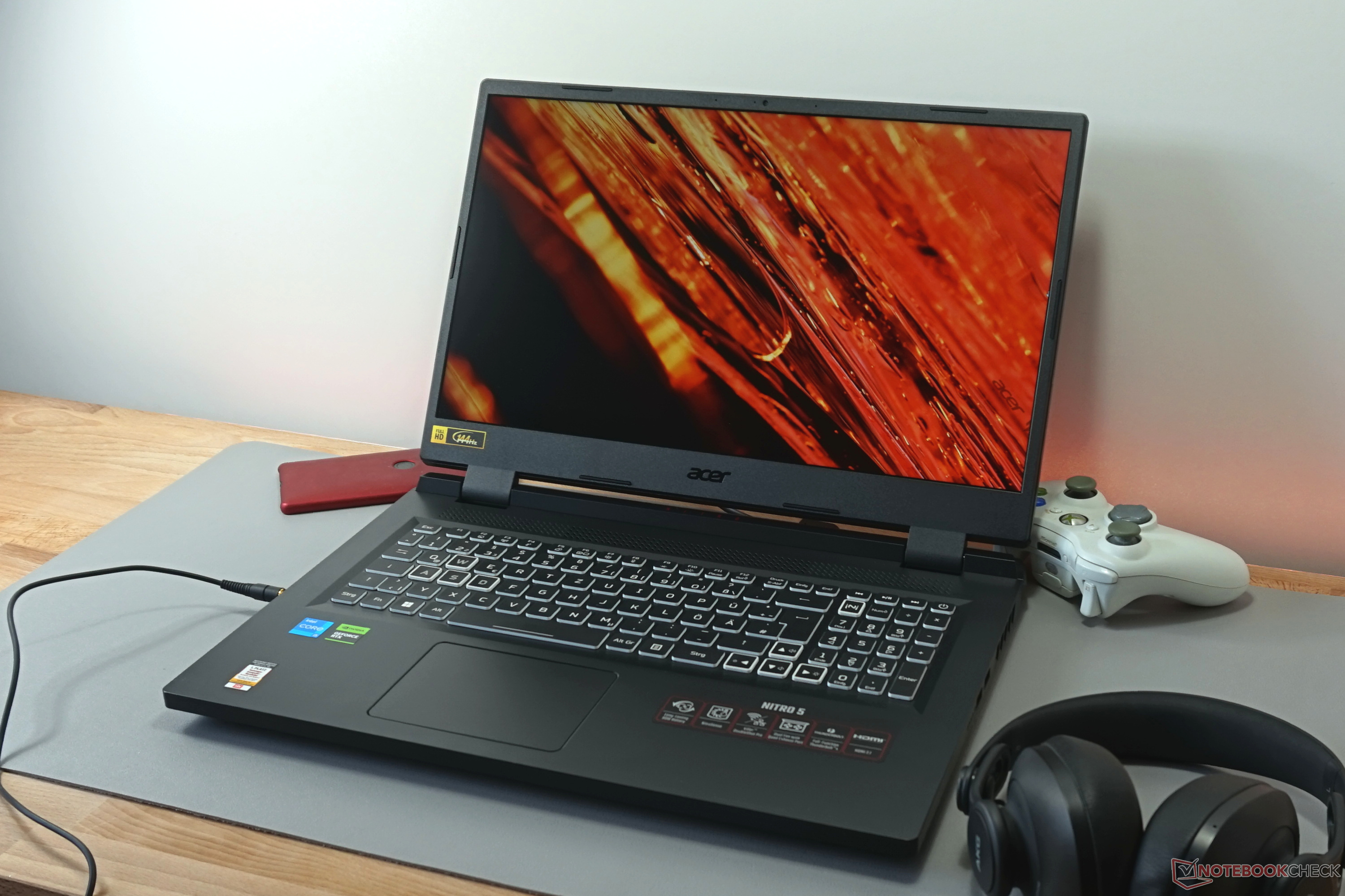 Обзор ноутбука Acer Nitro 5 AN517 (Alder Lake, RTX 4050) -  notebookcheck-ru.com Обзоры