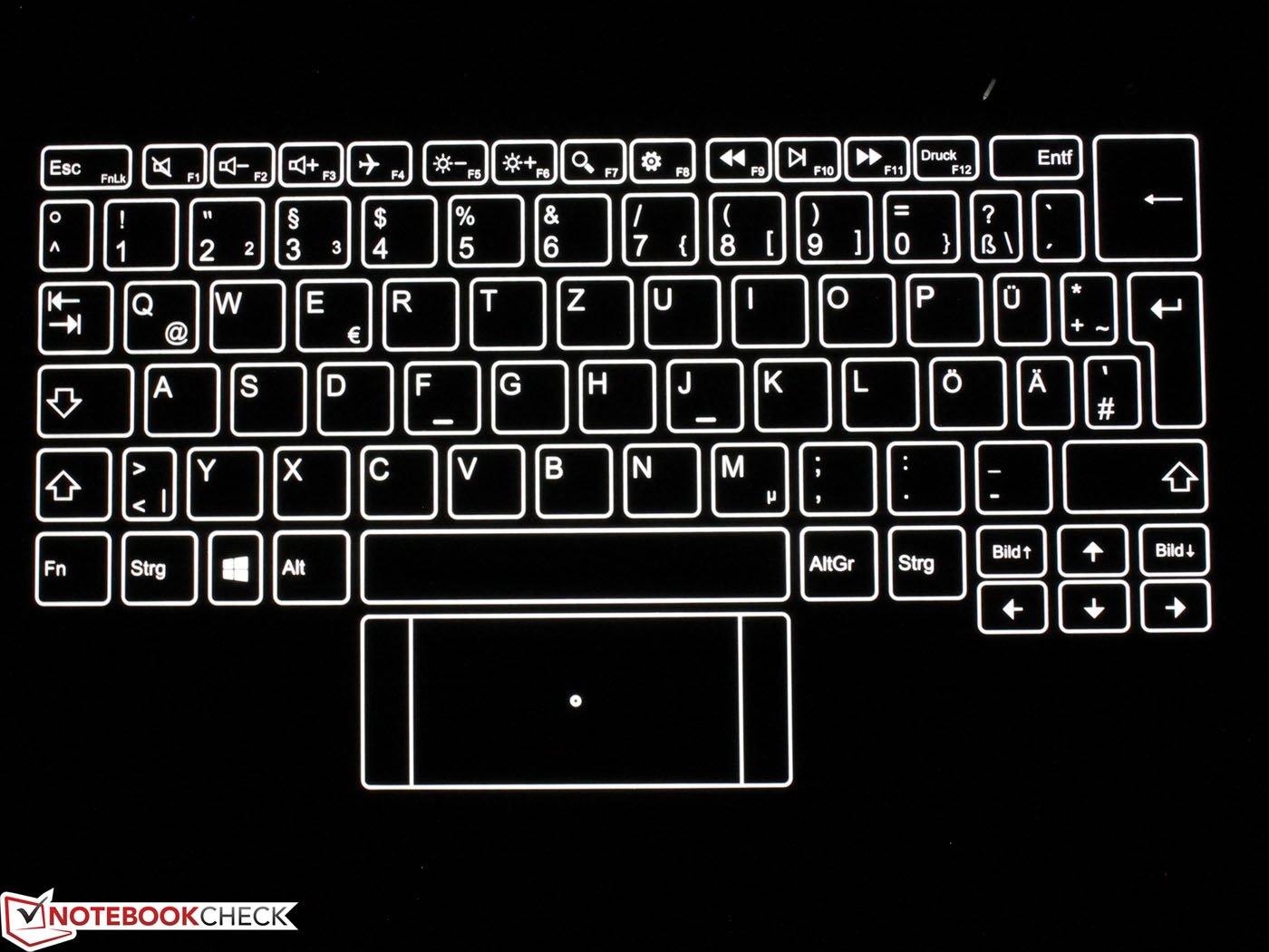 Текстура клавиатуры ноутбука