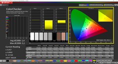 CalMAN ColorChecker, после калибровки