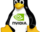 Драйверы Nvidia в Linux теперь по умолчанию используют модули ядра GPU с открытым исходным кодом. (Источник изображения: Логотип Nvidia и Tux, Wikimedia Commons)