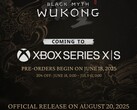 Анонс выхода Black Myth: Wukong Xbox Series X и Series S. (Источник изображения: Black Myth: Wukong на X)