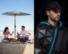 Компания Anker представила зонт Solix Solar Umbrella и плащ Solix Solar Cloak. (Источник изображения: Anker)