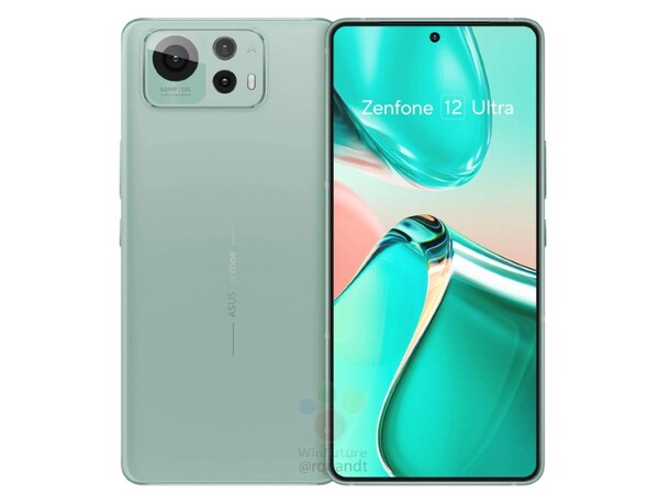 Zenfone 12 Ultra будет доступен в трех цветах, включая зеленый. (Источник изображения: Winfuture)