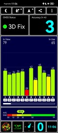 Тест GPS: на открытом воздухе