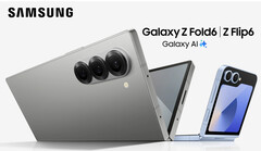 Galaxy Z Flip6 и Galaxy Z Fold6 - два из многих устройств, которые Samsung представит на следующей неделе. (Источник изображения: Samsung)