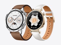 Huawei Watch GT 5 (Pro) - это преемник показанных здесь Huawei Watch GT 4 (Источник изображения: Huawei).