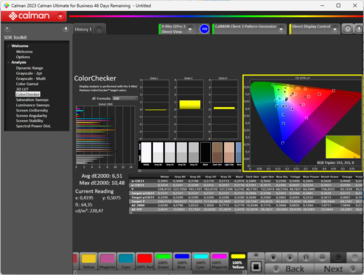 Режим Calman ColorChecker OD