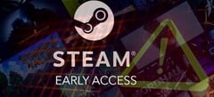 Steam предупреждает игроков о потенциальном нежелательном ПО с помощью нового предупреждения &quot;последнее обновление&quot; на играх раннего доступа (Источник изображения : Steam - Отредактировано)