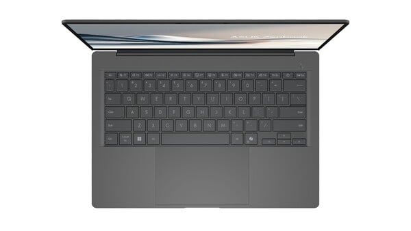 Asus утверждает, что Zenbook A14 имеет не смазывающиеся клавиши и увеличенный тачпад. (Источник изображения: Asus)