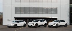 Автомобили Polestar EV на фоне штаб-квартиры компании в Гетеборге, Швеция. (Источник изображения: Polestar)