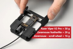 Zeromouse V35 - невероятно легкая, минималистичная игровая мышь, которая требует некоторой сборки. (Источник изображения: Zeromouse)