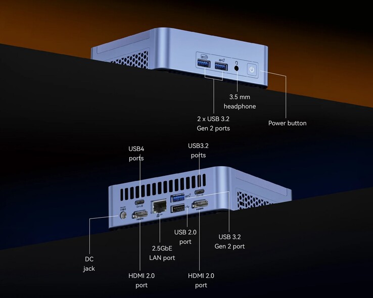 Возможности подключения Geekom AX8 Pro (Источник: Geekom)