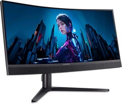 Predator X34 V3 обеспечивает до 1 000 нит в режиме HDR благодаря зонам подсветки Mini LED. (Источник изображения: Acer)