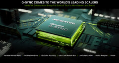 Теперь Nvidia G-Sync будет работать непосредственно на дисплейных скалерах MediaTek, не требуя специального модуля. (Источник изображения: Nvidia)