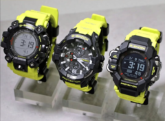 Слева направо: Casio GW-9500MRY-1A9 Mudman, GR-B300RY-1A9 GravityMaster, GPR-H1000RY-1A9 RangeMan. (Источник изображения: @geesgshock on Instagram))