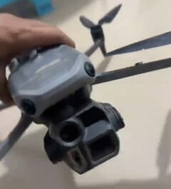 Различные утечки предоставили первый взгляд на Mavic 4 Enterprise. (Источник изображения: via @OsitaLV)