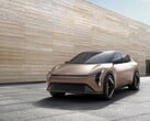 Kia EV4, замеченный в США, представляет собой седан, похожий на концепт (вверху). (Источник изображения: Kia)