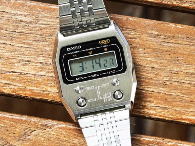 Casio Vintage A1100D-1 - переиздание модели 52QS-14B 1970-х годов. (Источник изображения: Casio)