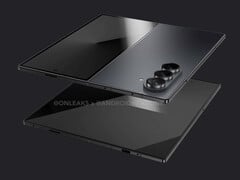 Разница в размерах между Galaxy Z Fold6 и Galaxy Z Fold7 должна быть заметна сразу же. (Источник изображения: OnLeaks &amp;amp; Android Headlines)