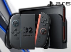 Nintendo, очевидно, хочет, чтобы Switch 2 значительно опередила PS6 по количеству поставляемых единиц. (Источник изображения: Nintendo/Tech Blood - отредактировано)