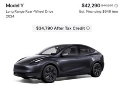 Tesla теперь предлагает инвентарную модель Y по цене ниже $35 000 (Источник изображения: Tesla)