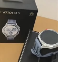 Часы Watch GT 5 уже поступили в продажу в Китае. (Источник изображения: Bilibili)