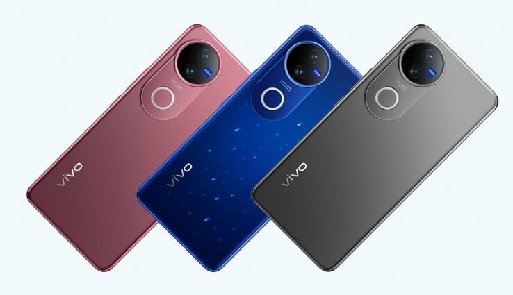 V50 во всех трех новых цветах. (Источник: Vivo)