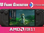 AMD FSR 3.1 и генерация кадров на Valve Steam Deck повышают игровую производительность (Источник изображения: ETA Prime)