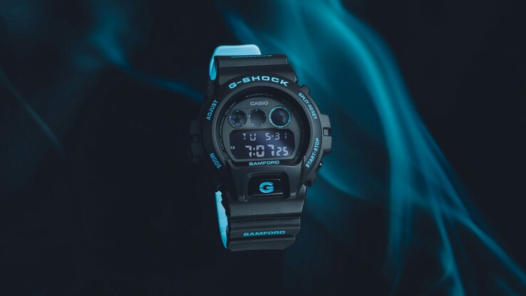 Во второй модели часов Casio G-Shock x Bamford (на фото) в качестве основы использовалась модель Casio DW-6900BWD-1ER. (Источник изображения: Casio)