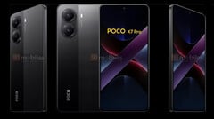 Рендер &quot;POCO X7 Pro&quot;. (Источник изображения: 91Mobiles)