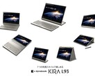 Dynabook Kira L93 можно использовать в шести режимах.