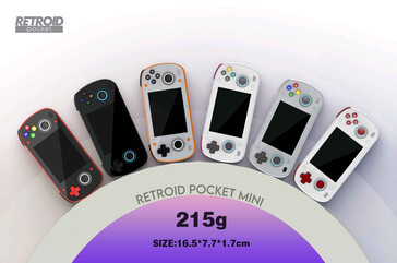 Старые цвета Retroid Pocket Mini. (Источник изображения: Retroid)