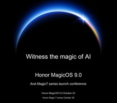 Honor Серия Magic 7 и дата запуска MagicOS 9.0 официально подтверждены (Источник изображения: Weibo via Honor mobile phone)