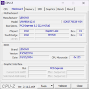 Материнская плата CPU-Z