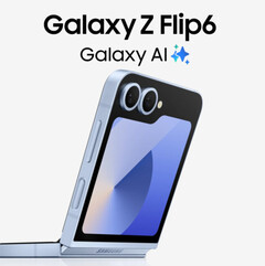 Модель Galaxy Z Flip6 трудно отличить от более старой Galaxy Z Flip5. (Источник изображения: Samsung Kazakhstan - отредактировано)