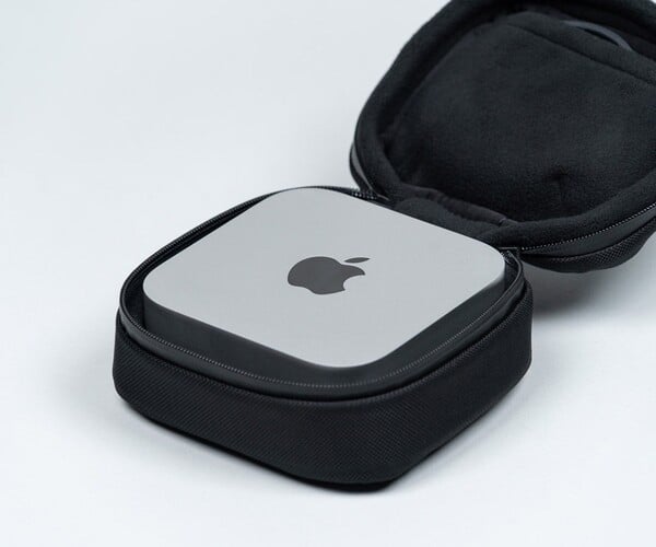 Чехол Waterfield Shield Case для Mac mini обеспечивает защиту от царапин и вмятин. (Источник изображения: Waterfield)