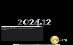 Рабочий стол Grml 2024.12 fluxbox (Источник изображения: Grml.org)