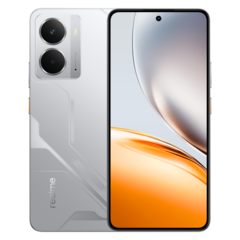 Realme Neo7x в цветовом решении Silverwing Mech (Источник изображения: Realme)