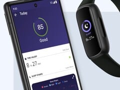 Предстоящая лаборатория Fitbit AI Sleep Lab может присоединиться к существующим функциям отслеживания сна с помощью приложений (вверху). (Источник изображения: Fitbit)