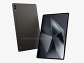 Утечка рендера Samsung Galaxy Tab S10 Ultra (источник изображения: @Onleaks x @AndroidHeadline)