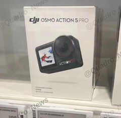 DJI, скорее всего, будет продавать Action 5 Pro с несколькими &quot;комбинированными&quot; наборами аксессуаров. (Источник изображения: @Quadro_News)