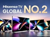 Hisense объявляет себя номером 2 на рынке телевизоров - снова. (Источник изображения: Hisense)