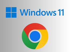 Логотипы Windows 11 и Google Chrome (Источник изображения: Microsoft, Google)