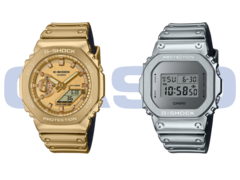 Casio GM-2100YMG-9A9 (слева) и GM-5600YM-8A8 (справа). (Источник изображения: Casio)