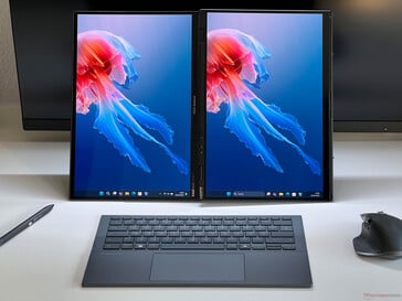 Asus Zenbook Duo (Источник изображения: Notebookcheck)