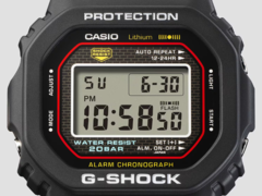 Часы Casio G-Shock DW5000R-1A появятся в продаже в США в декабре 2024 года. (Источник изображения: Casio)