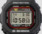 Часы Casio G-Shock DW5000R-1A появятся в продаже в США в декабре 2024 года. (Источник изображения: Casio)