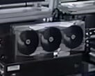 Предполагаемый GeForce RTX 5090 проходит заводские испытания в Индонезии. (Источник изображения: BiliBili)