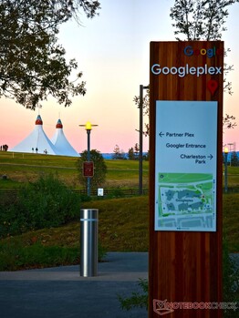 Конечно, на обширной территории Googleplex есть и запретные зоны.