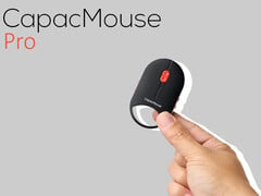 CapacMouse Pro весит 30 грамм и оснащена чувствительной к давлению кнопкой прокрутки (Источник изображения: Astract Japan - отредактировано)